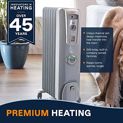 De Longhi EW7707CM oil-filled radiator heater
