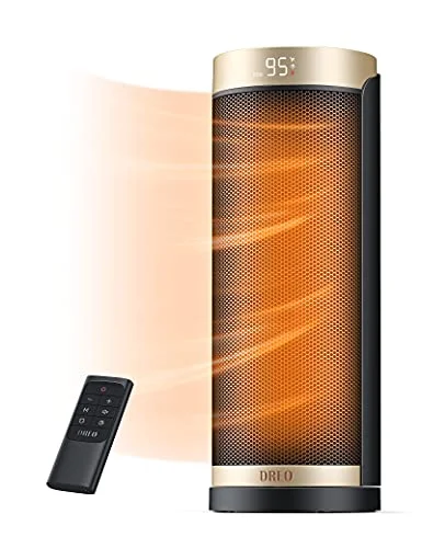 DREO 16 inch electric space heater with thermostat